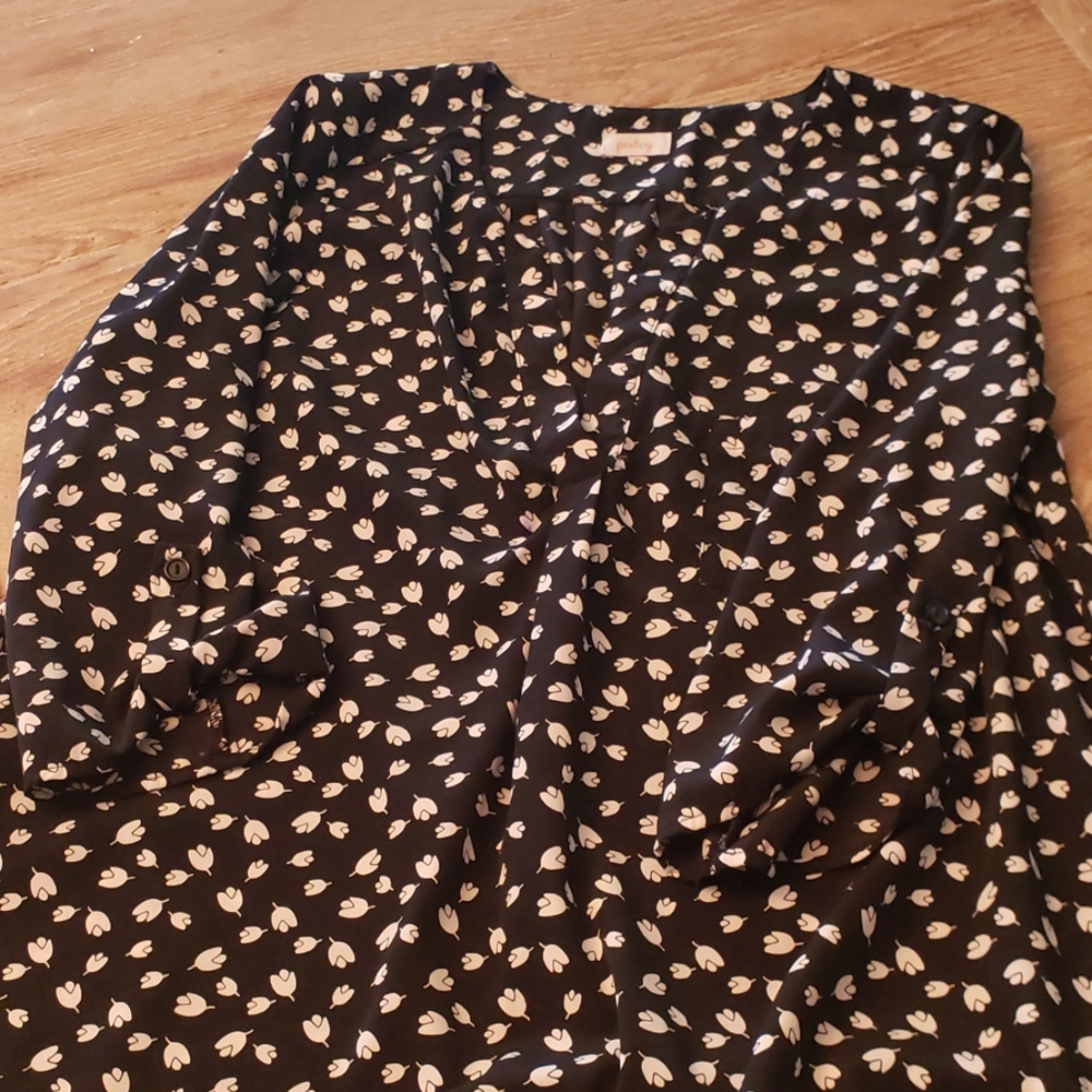 Pixley 3/4 length sleeve blouse